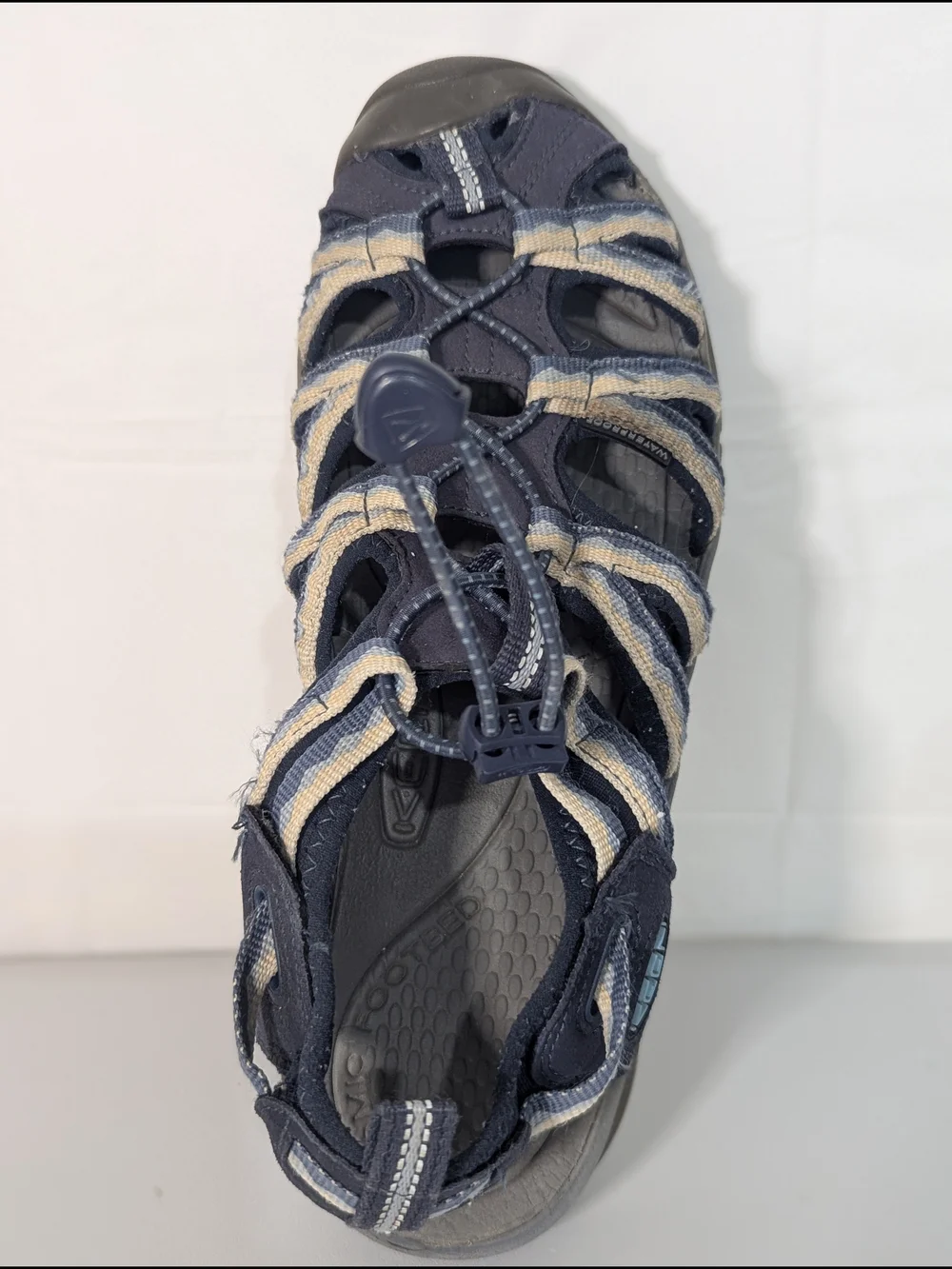 KEEN Newport H2 Women's Sport Hiking Water Sandals Navy Blue Size 8.5 Waterproof